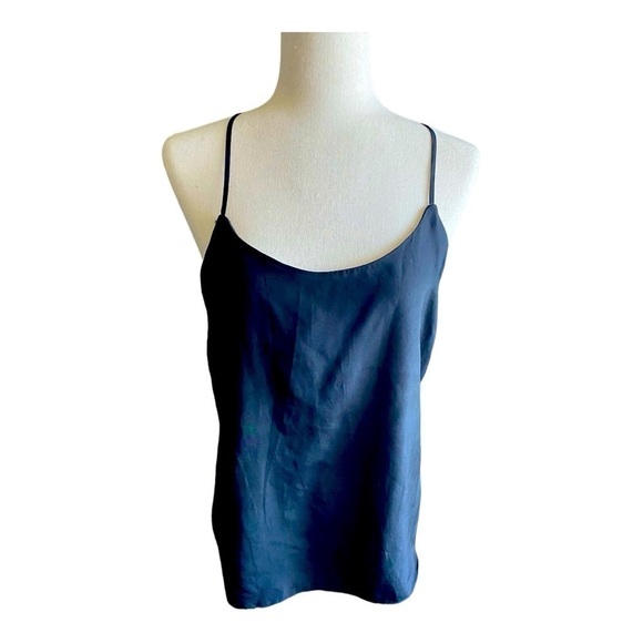 NWOT-J. CREW-BLACK CAMISOLE TOP-SIZE 6 - Picture 1 of 6